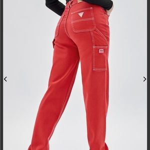 GUESS Overdyed Carpenter Jeans.